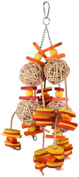 Flamingo f-110241 - Colorful Stimulating Bird Cage Toy for Medium Birds