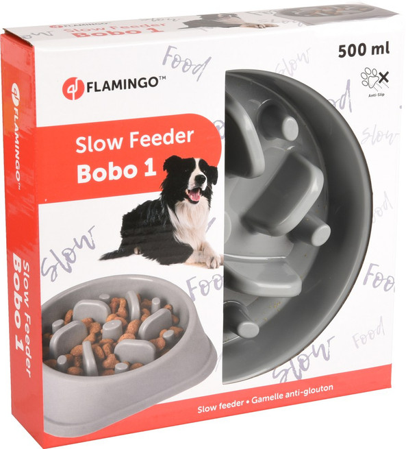 Flamingo f-519733 - Gamelle pour la nourriture Slow feeder Rond