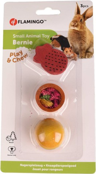 Flamingo f-210245 - Jouet Fraise Hamburger Pot