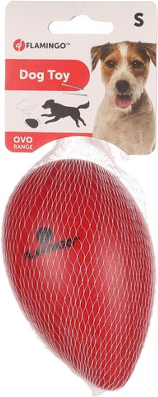 Flamingo f-519703 - Jouet Durable Oeuf Rouge pour Chiens