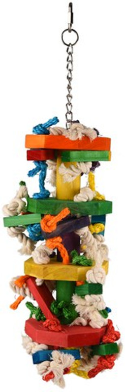 Flamingo f-110251 - Vibrant Natural Bird Toy for Medium to Large Birds