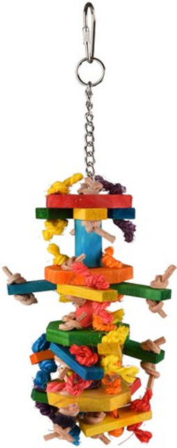 Flamingo f-110249 - Colorful Bird Cage Hanging Toy Delight