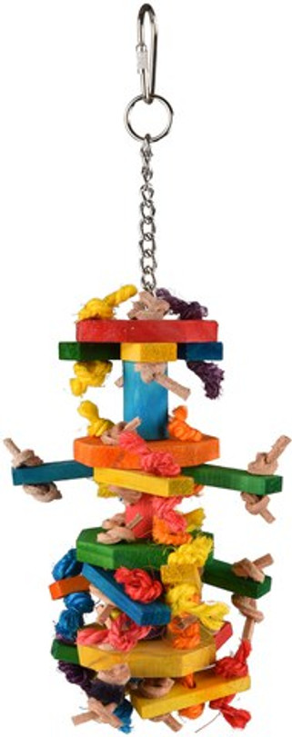 Flamingo f-110249 - Jouet Suspendu Arc-en-Ciel pour Oiseaux