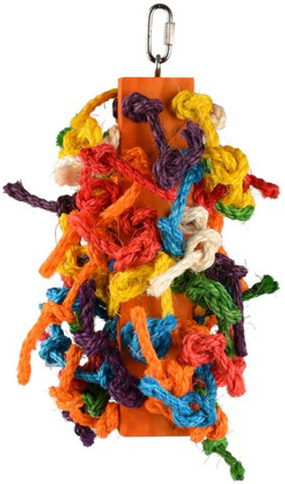 Flamingo f-110248 - Jouet Suspendu Arc-en-Ciel pour Oiseaux Énergiques