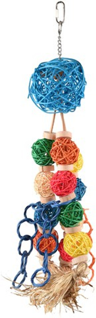 Flamingo f-110240 - Jouet Coloré Suspendu pour Oiseaux