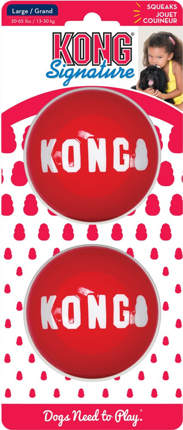 Kong® f-519811 - Balle Signature KONG pour Chiens Infatigables