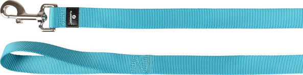 Flamingo f-519887 - Turquoise Ziggi Durable Nylon Dog Leash