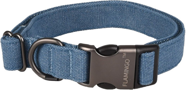 Flamingo f-519981 - Adjustable Polyester Dog Collar with D-Ring