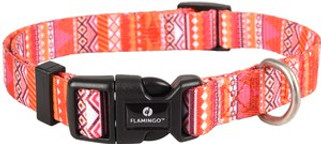 Flamingo f-520139 - Collier Ajustable pour Chiens en Nylon Résistant