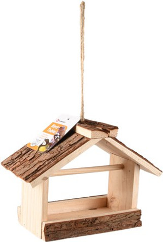 Flamingo f-110277 - Mangeoire pour oiseaux Brun clair Maison