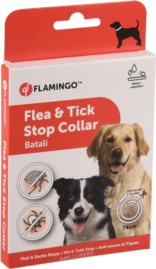 Flamingo f-519840 - Collier antiparasites Stop puces et tiques