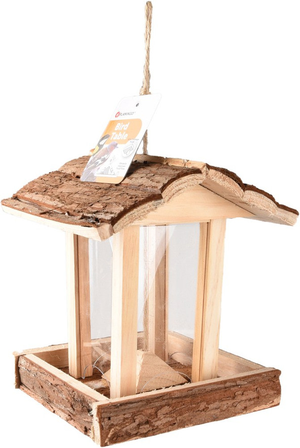 Flamingo f-110278 - Mangeoire silo Brun clair Maison