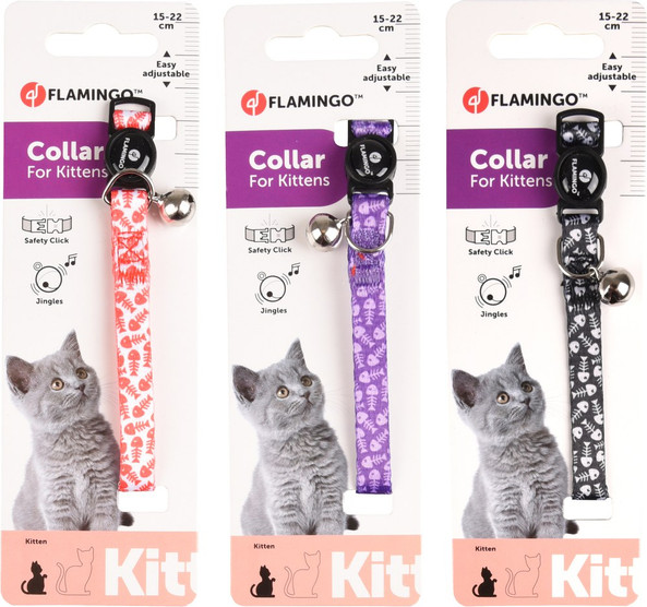 Flamingo f-560944 - Collier Loulou pour Chatons avec Motif Chevron