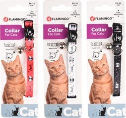 Flamingo f-560943 - Collier Sécurité Simba pour Chat avec Motif Mignon