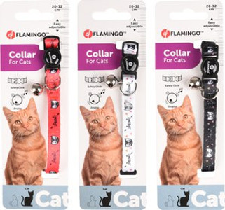 Flamingo f-560943 - Collier Sécurité Simba pour Chat avec Motif Mignon