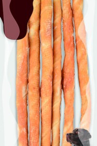 Flamingo f-519635 - Friandises Bâtonavec poulet 25cm 20-22gr / 6 pcs 130gr