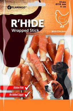 Flamingo f-519634 - Friandises Gourmandes au Poulet pour Chiens - 15 Bâtonnets