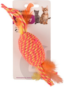 Flamingo f-560912 - Jouet Bibi Orange avec Plumes et Rubans