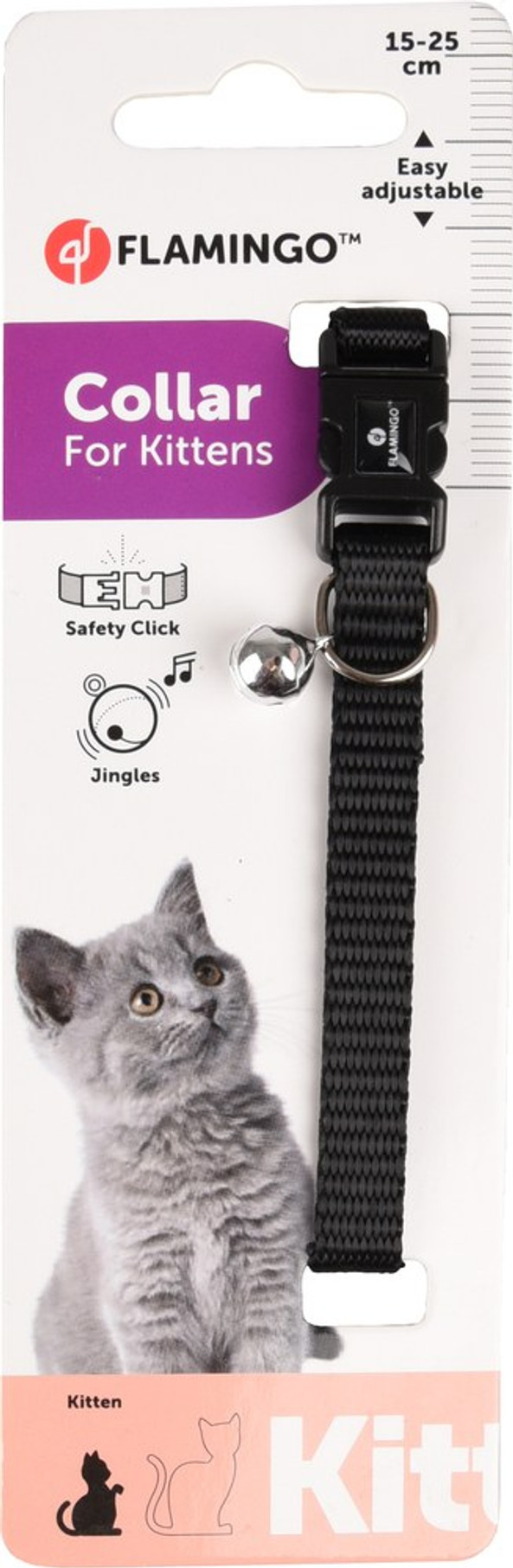Flamingo f-560998 - Adjustable Kitten Collar with Bell