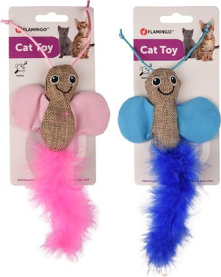 Flamingo f-560917 - Jouet Papillon Enchanté pour Chats