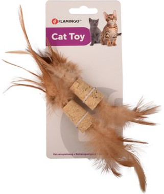 Flamingo f-560914 - Jouet Bouchon en liège Brun