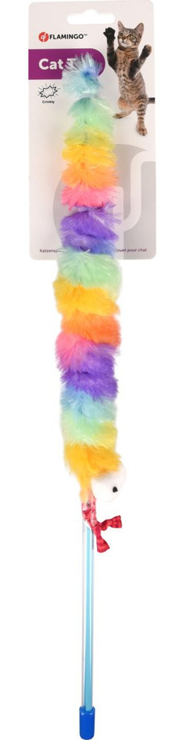 Flamingo f-560995 - Jouet Canne à pêche Chenille Mélange