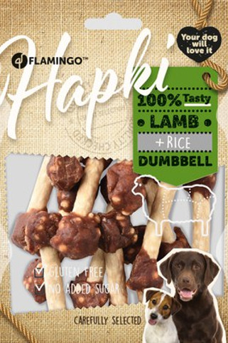 Flamingo f-520263 - Friandises Haltère Agneau & Riz