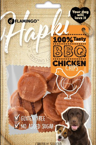 Flamingo f-520258 - Friandises Grillé au barbecue Chips avec poulet