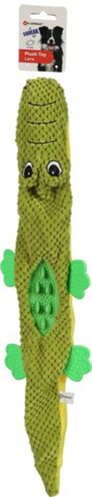 Flamingo f-520313 - Jouet Crocodile Vert Siffleur et Crissant