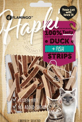Flamingo f-561001 - Friandises Lanières avec canard & avec cabillaud