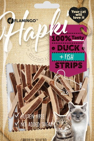 Flamingo f-561001 - Friandises Lanières avec canard & avec cabillaud