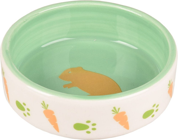Flamingo f-210270 - Gamelle pour la nourriture et l'eau Hamster Rond