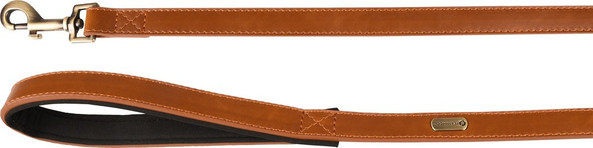 Flamingo f-520432 - Laisse Avec neoprène Cognac