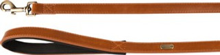 Flamingo f-520432 - Laisse Avec neoprène Cognac