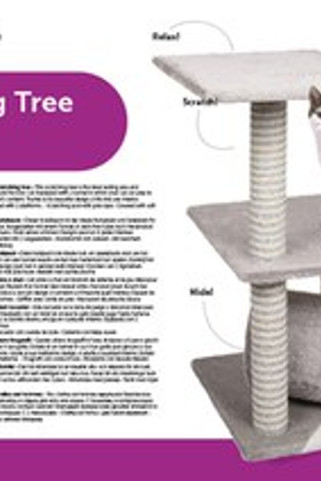 Flamingo f-561040 - Cozy Cat Haven Scratch Tower