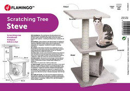Flamingo f-561040 - Cozy Cat Haven Scratch Tower