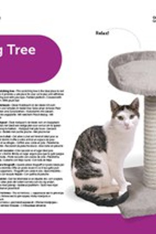 Flamingo f-561036 - Arbre à Chat Confort et Jeu Clark