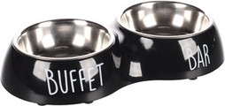 Flamingo f-520523 - Gamelle pour la nourriture et leau Duo Dinner