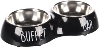 Flamingo f-520523 - Gamelle pour la nourriture et leau Duo Dinner