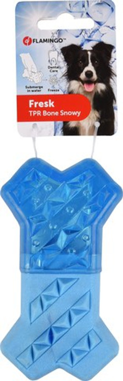 Flamingo f-520575 - Dental Hygiene Water-Resistant Dog Toy Ball