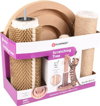 Flamingo f-561098 - Ayla Deluxe Cat Tree with Massage and Play Features