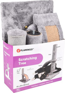 Flamingo f-561095 - Arbre à Chat Relaxant Tessa avec Jouet Clochette