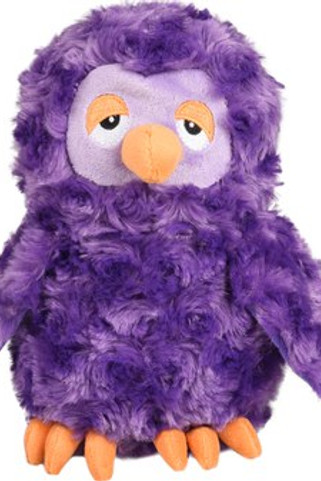 Flamingo f-520639 - Plush Owl Dog Companion Toy for Travel and Home