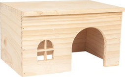 Flamingo f-210306 - Abri Confortable en Bois pour Rongeurs