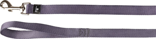 Flamingo f-520686 - Ziggi Granite Blue Durable Dog Leash with Easy Grip