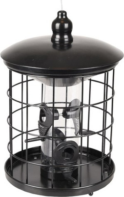 Flamingo f-110354 - Distributeur de Nourriture pour Oiseaux avec Silo Protecteur