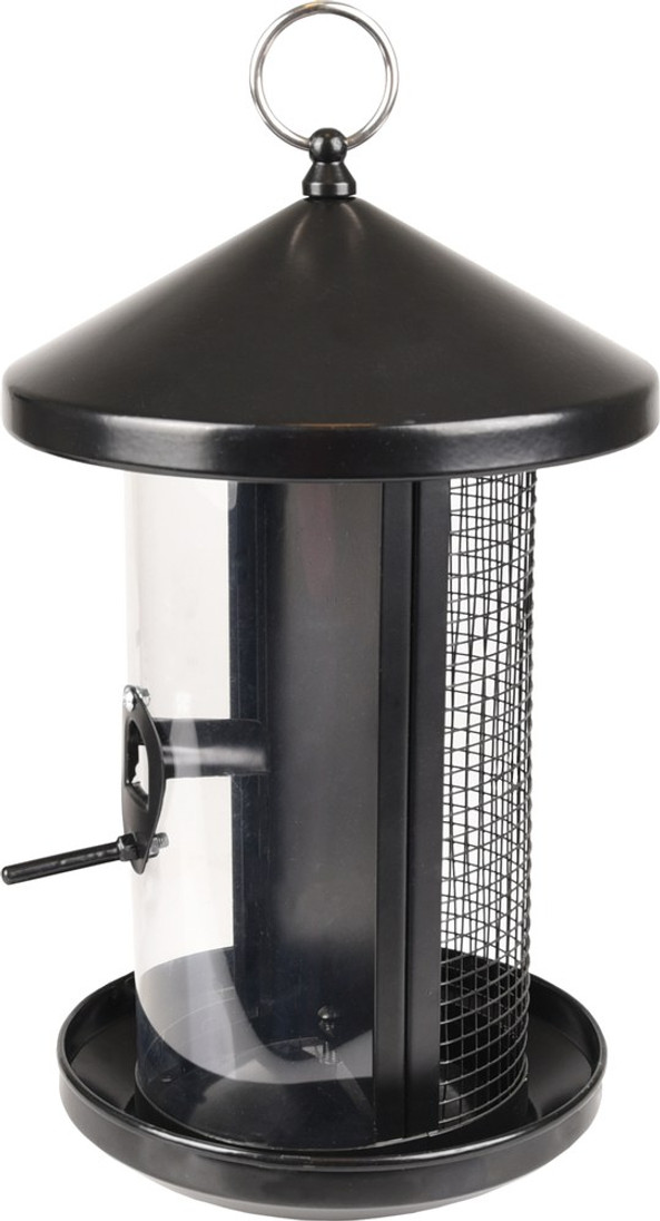 Flamingo f-110353 - Sturdy Bird Feeder with Drainage and Mesh Screen