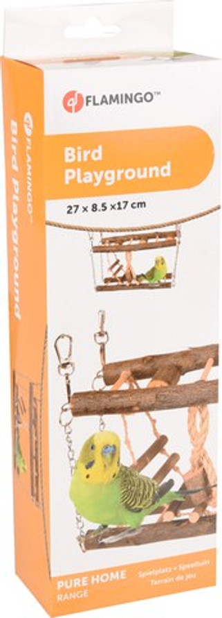 Flamingo f-110392 - Pont Suspendu Ludique pour Oiseaux Janny