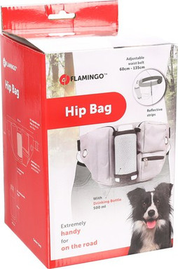 Flamingo f-520833 - Sac Banane Randonnée avec Gourde Intégrée