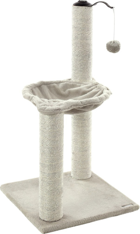 Flamingo f-561149 - Amanda Gray Cat Tree with Hammock and Play Ball